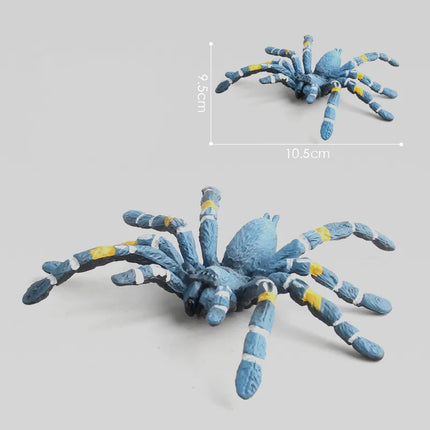 Simulation Animal Model 10cm Large Fake Spider Tarantula Black Spider Fun Halloween Prank Horror Props Children Novelty Toy