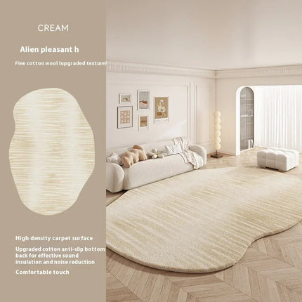 VIKAMA Upgraded Material New Shaped Warm Living Room Bedroom Kitchen Bathroom Non-slip Washable Carpet Mat Rug Home Decor