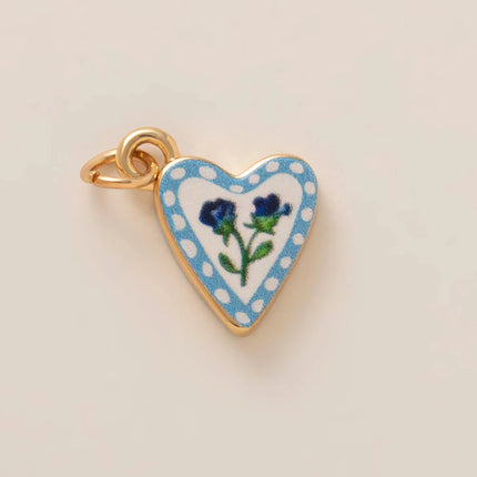 Small Cute Simple Versatile Flower Series Love Flower Clover Small Yellow Flower DIY Pendant charms for jewelry