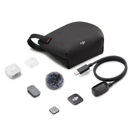 DJI Mic Mini 2 Wireless Microphone 48-Hour Operating Time & Power Saving Three Voice Tone Presets, Two-Level Noise Cancelling