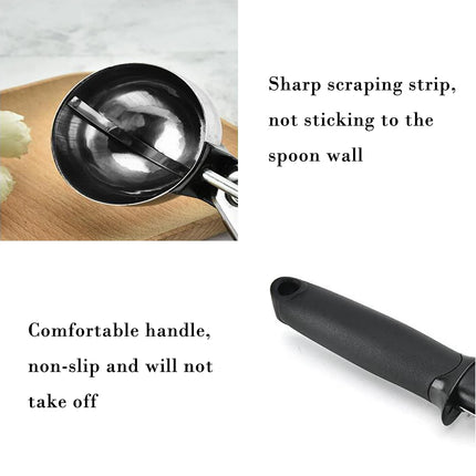 Stainless Steel Ice Cream Scoop, Ice Ball Maker, Watermelon Spoon, Icecream, Yogurt, Cookie Dough, Meat Fruit, Kitchen Tools