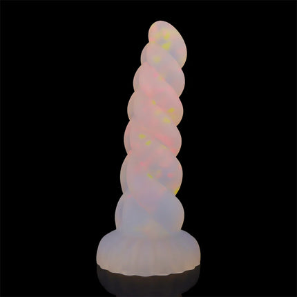 Silicone Soft Anal Toys Transparent Luminous Butt Plug 3 Size Adult Toys Tapon Anal Plug Braided Dilatador Anal Dildo Buttplug