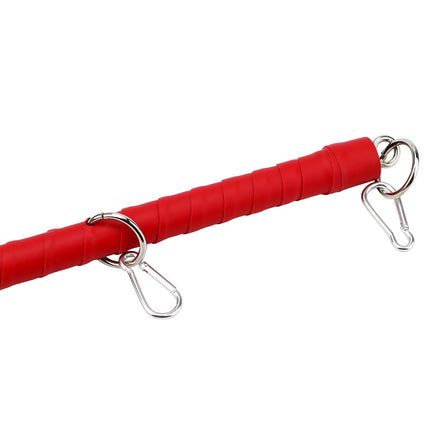 Sex Products Metal Cuffs Fetish Restraints Unisex Hand Ankle Shackles Sex Toy Adjustable Spreader Bar Bondage Set