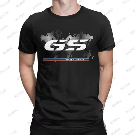 2026 Summer New Cotton For 1250 GS Exclusive for BMW Fans Motorrad R1250GS Motorcycle T Shirt Men Hip Hop Streetwear Unisex Tops