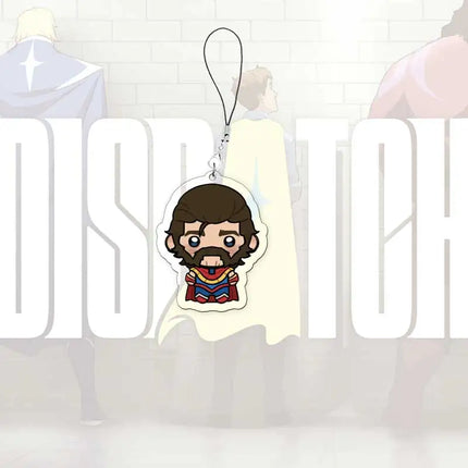 DISPATCH Z-Team Mobile Phone Charms Acrylic Small Pendant Blazer Robert Robertson Invisigal  Phone Chain Ring Fans Friends Gift