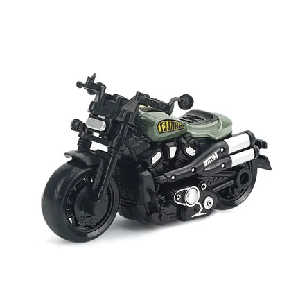 1:36 Childrens Simulation Race Toy Car Alloy Pull Back Vintage Motorcycle Car Toys for Kids 2 To 4 Years Old Boys Birthday Gifts