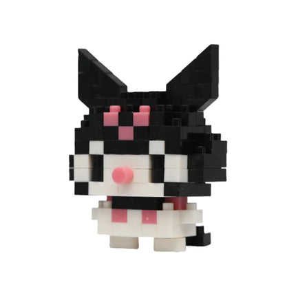 Sanrio Hello Kitty Kuromi My Melody Cinnamoroll Building Blocks Cartoon Figures Bricks Children's Assembly Toys Model Gift
