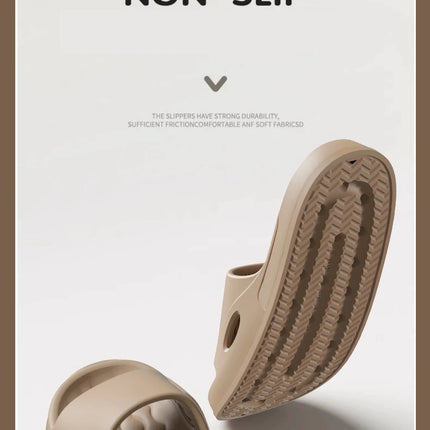 Fashion Men's Summer Ligtweight EVA Indoor Home Sandals Slippers Shoes Men Slippers Outdoor Students Women Comfortable Slides