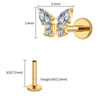 Gold 1.2x7x5.4x6mm
