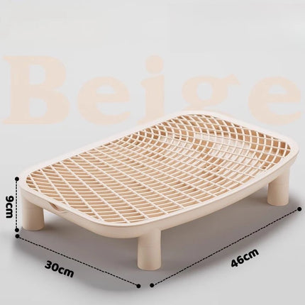 Cat litter pad anti-splash cat pad double-layer cat litter sand control pad cat toilet sand control table cat litter basin