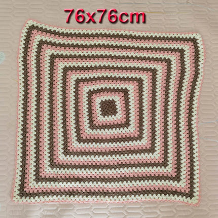 Newborn Mobile Gym Educational Ring Teething Toy Baby Cotton Baby Wooden Ring Rattle Crochet Wool Toy Customize Pacifier Chain