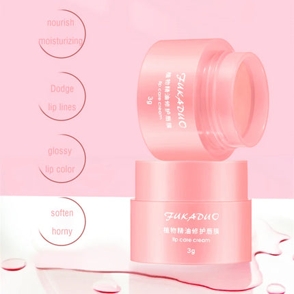 3g South Korea Lip Sleep Mask Night Sleep Maintenance Moisturizing Lips Gloss Bleach Cream Nourishing Lips Care Cherry Lip Balm