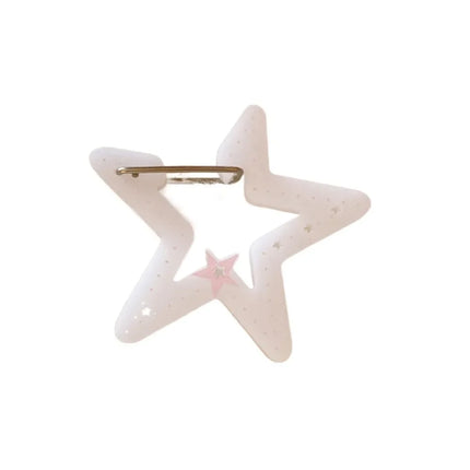 Cute Wings Shape Carabiner Keychain Portable Acrylic Keyring Hook Multifunctional Backpack Pendant Keychain Ornament