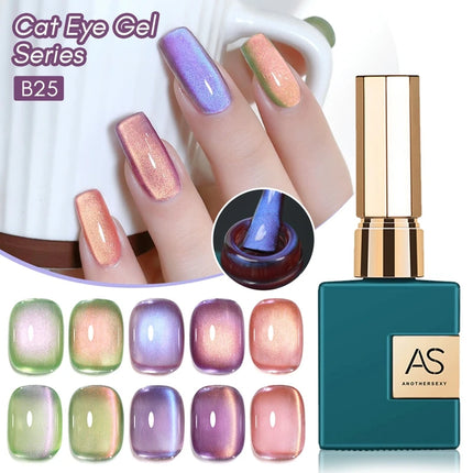 15ml blueberry Cat Eye Magnetic Gel Nail Polish Vernis Semi Permanent Cyan Fruit Gel Polish For Salon Manicure Varnish