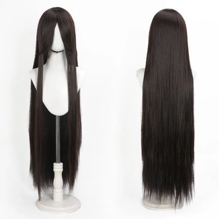 Long Straight Cosplay Wig 100CM Multiple Colors Pink Blonde Black Anime Costume Wig Universal Synthetic Cos Wig Daily Party Wig