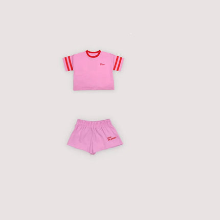 kids tee 26ss summer short sleeve tns baby boy t-shirts printed girls dress cotton clothing