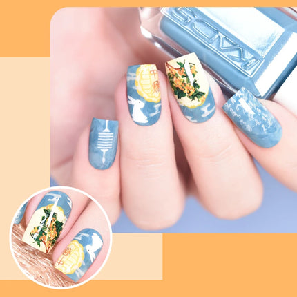 11ml Nail Stamping Polish Set Gold Silver Black White Nail Art Printing Varnish for Nail Stamp Plate Design Manicure Paint Oil