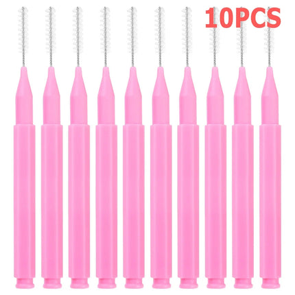 10-100Pcs Mini Eyebrow Brush Brow Lifting Brush Disposable Brow Lifting Brush Micro Bendable Eyelash Brow Applicator Makeup Tool