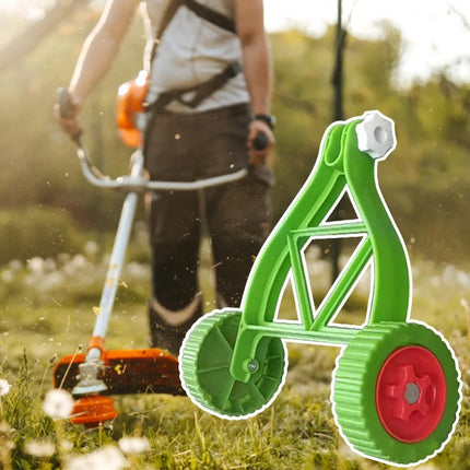 Universal Lawn Mower Wheel Set Adjustable Stablize Mower Auxiliary Wheels Easy To Install Save Effort Mower Wheel Attachment