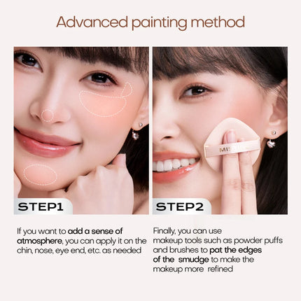 Mistine Thai Latte Liquid Blush 7g Translucent Natural Blending Makeup Smooth Colour Retention Cosmetics 1 Piece