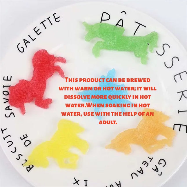 12PCS Water Growing Capsule Toys  Magic Growing Capsule Animals Gift Christmas Soft Bath Companion Water Animals Safety Toy