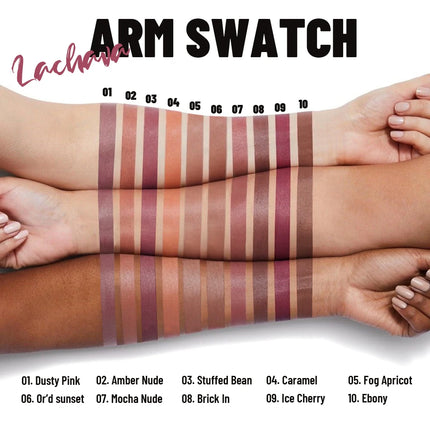 1pc Matte Nude Lipstick Smooth Texture Long-Lasting Water Resistance No Fading Ideal Christmas Gift Makeup for Women