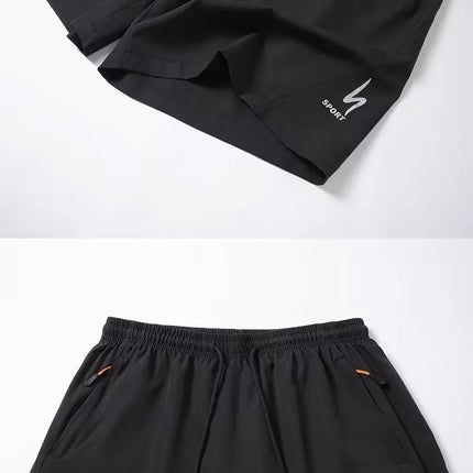 Top Quality Summer Sports Shorts Men New Comfortable Elastic Waist Clothing Male Breathable Short Trousers