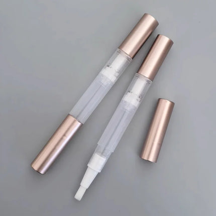 10-100pcs 3ml Empty Rotary Pen Cuticle Oil Applicator Twist Cosmetic Pen Cream /Lip Gloss/ Foundation/ Nail Oil Bottle Tool