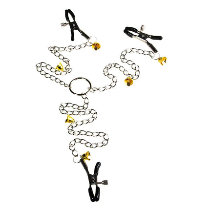 Bondage Boutique Adjustable Nipple Clamps Clit Clitoris Clips BDSM Bondage Restraints Adult Sex Toys For Couples Games
