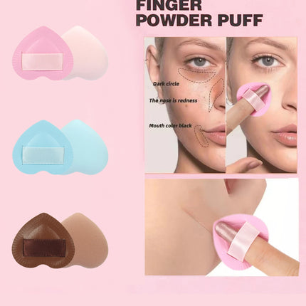 5/10/20Pcssuper Soft Cotton Candy Makeup Puff Necessary Wet Dry Use Air Cushion Powder Puff Multifunction Portable Makeup Sponge