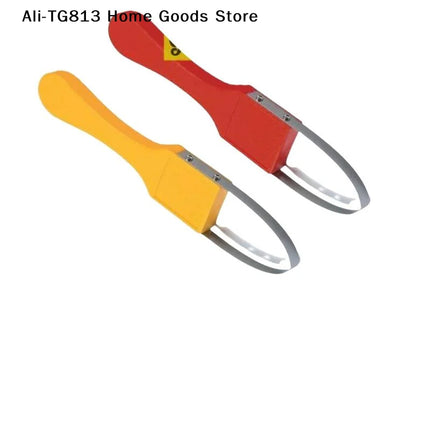 [TG813]Garden Hand Loop Weeder Tool - Iron Loop Design With Sharp Blades - Manual Weeders Tool For Weeding, Loosening