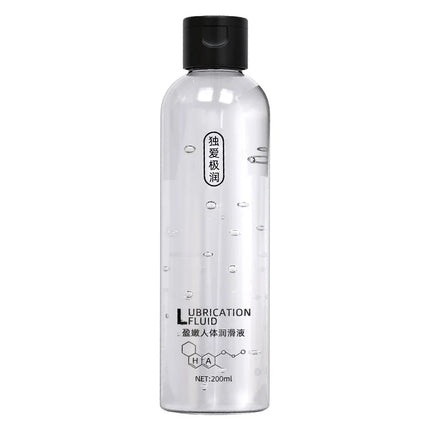 200ML Water-Based Lubricant Safe Vaginal Anal, Wash-Free Long-Lasting Lube for Couples, Adult Erotic Tools Compatible Condoms