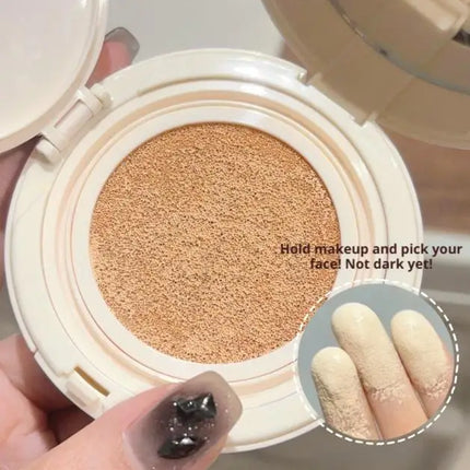2 In 1 Double Layer Air Cushion Concealer Foundation Makeup Pressed Powder Full Coverage Moisturizing Makeup Base Cosmetic