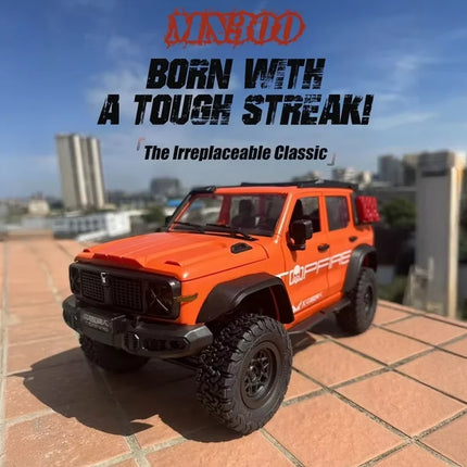 MN300 1:12 4WD RC Rock Crawler Off-Road Truck With 280 Motor Metal Chassis 2.4G Remote Control Climbing Vehicle Adults Car Gifts