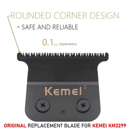 Original Replacement Blade for Kemei KM-2299 Salon Hair Clipper Hair Treatment Machine Product Accessories Blade Razor
