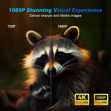 4K UHD Projector 35000 Lumens Android WiFi 6 BT5.2 Native1080P Full HD Home Theater Movie Projector Auto Focus Smart Proyector