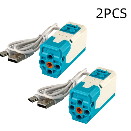 Upgrade Rechargeable M/L Motor 8883 Building Blocks Power Functions Compatible with Legoeds 9686 Technical Modified Parts