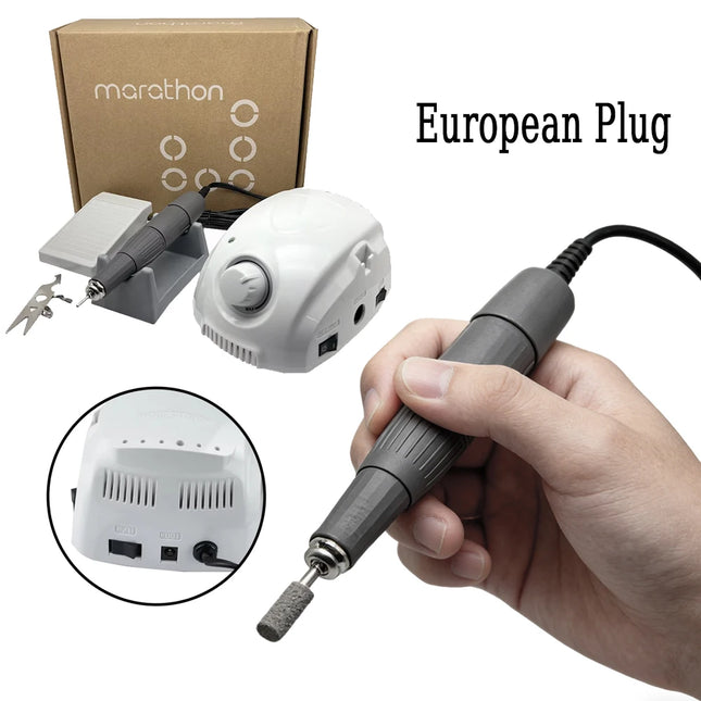 Dental Micro Motor Marathon with SH37L1 Handle for Engraving Milling Manicure and Nail Polish Applications