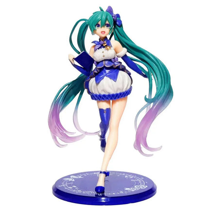 Hatsune Miku Figure Anime Girl Model Desktop Decor Collectible Doll Gift for Fans Future Vocaloid Statue Japanese Kawaii Otaku