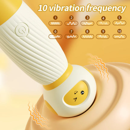 Multi-frequency Ultrasonic Vibration Charging Female G-spot Vibrator Used for Female Magnetic Honey Bean Stimulation Vibrator