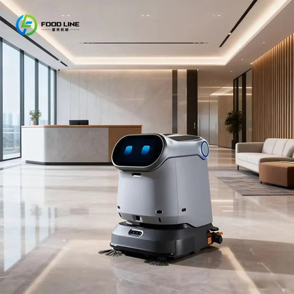 Cleaning Robot Industrial Floor Washer Sweeper Robot with Unmanned Fully Automatic Operation for Warehouse Use Customized