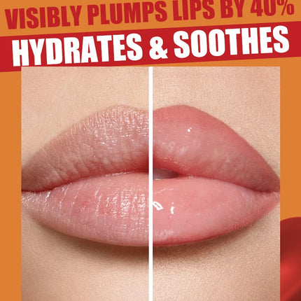 MLSMILE Duck Lip Plump Lip Oil Moisturizing Lip Gloss Mirror Water nature long-lasting Gloss Gloss Pearl Lip Glaze Set