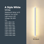A style White / Dimmable with remote / 240cm