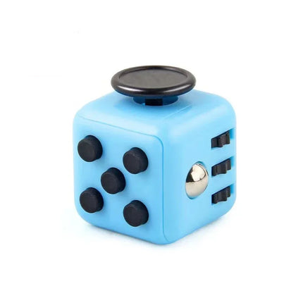 Creative Solid Color Fidget Dice handheld cube Release Stress Autism Anxiety Adult Kids Relief Anti-Stress finger children toys