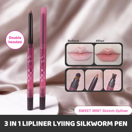 Light Sweet And Soft Matte Lip Liner Pencil Outlines The Lip Shape Lasting Not Easy To Fade Not Take Off Makeup Nude Lip Liner