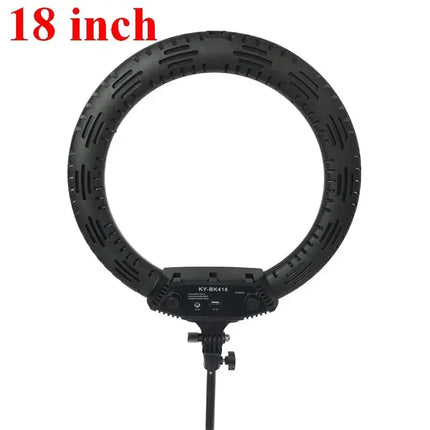 3200-5600K LED Ring Light 416pcs Led Bead 65W 18 inch Photography Lighting LED Ring Lamp for live broadcast Makeup Video