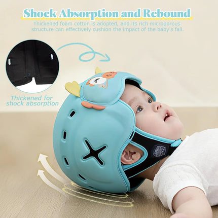Mambobaby Guard Hat CN Dragon Safe Anti-Shock Baby Helmet Toddler Head Protector Infant Headgear Learn Crawl Walk for Bump Fall