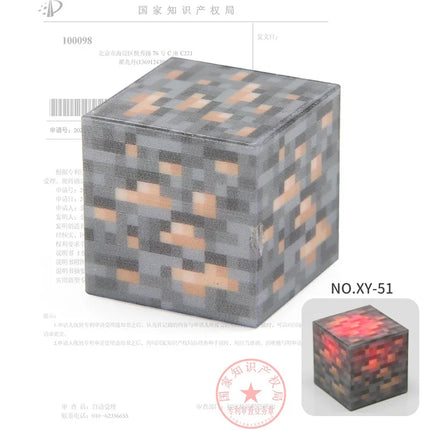 Light-Up Magnetic Blocks 2cm - Set of 10 Pieces