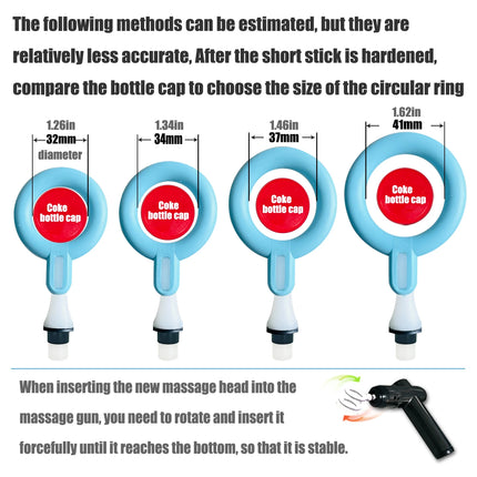 Men's vibrating masturbator Massage gun head soft silicone attachments Adult sexual products Male sex toy fascia gun for penis