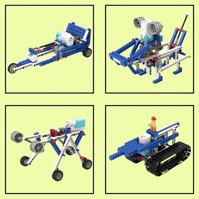 Rechargeable USB Lithium Battery M L Motor Building Blocks Power Set MOC Power Functions Part Support APP Control 8883 Motor